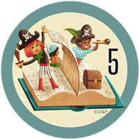 Early Literacy Level 5 Badge