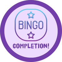 Teen Bingo Completion Badge