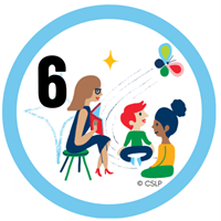Early Literacy Level 6 Badge