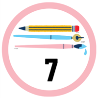 Early Literacy Level 7 Badge